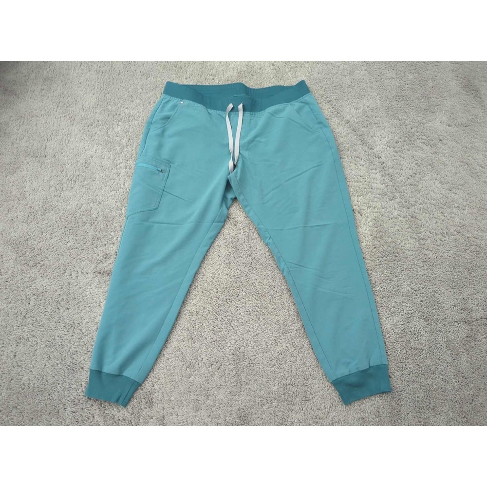 Figs Scrub Pants Womens XXL Blue Jogger Professional Wear Medical